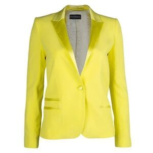 Zadig & Voltair Deluxe Yellow Jacket Blazer Size S